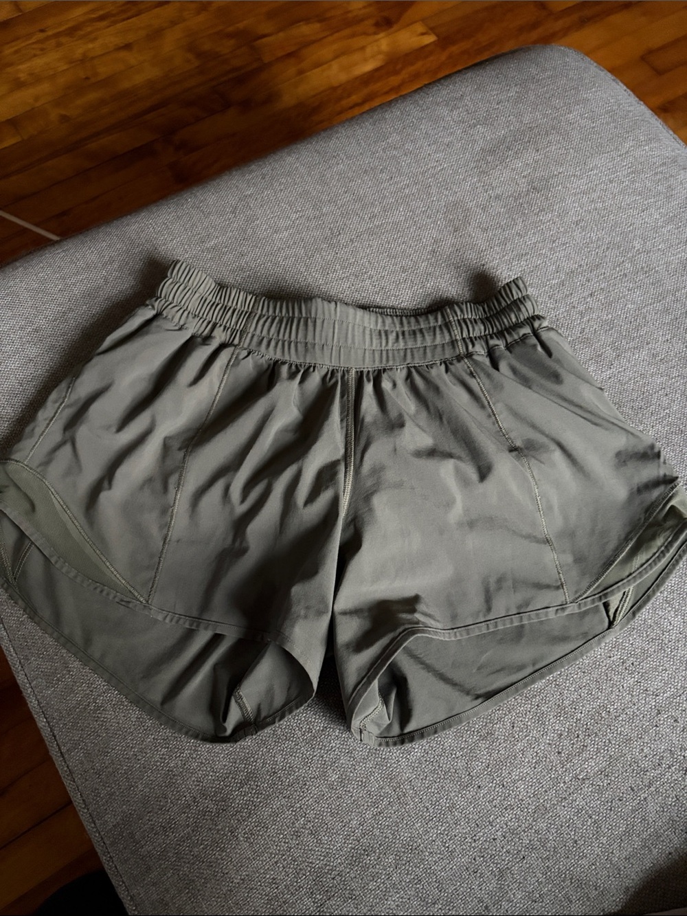 lululemon athletica Olive Green Running Shorts